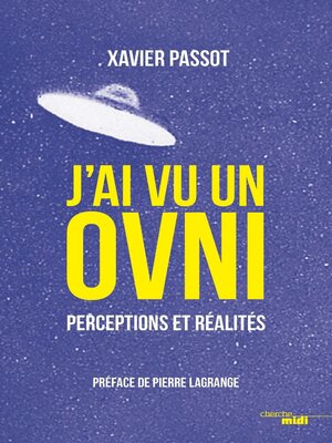 cover image of J'ai vu un OVNI